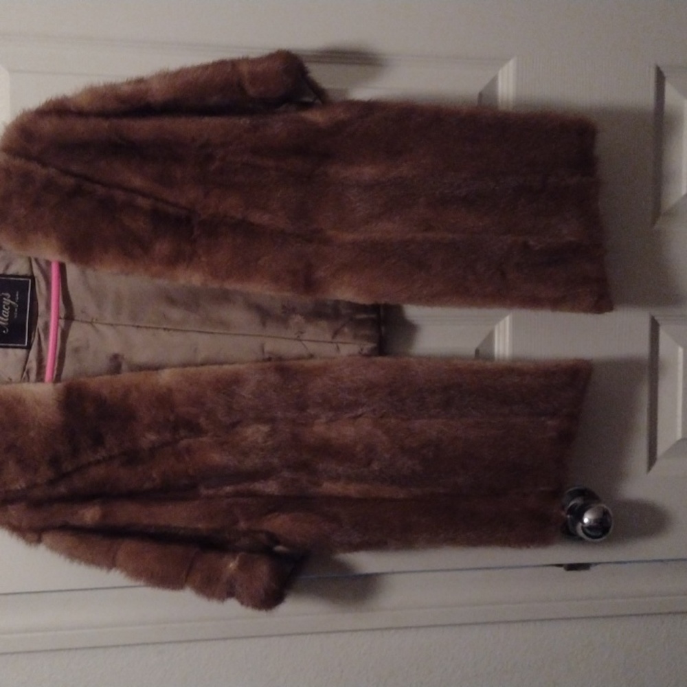 Macy's Vintage 1950s Beaver Fur Wrap/Cape